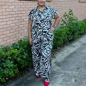 Safari print Set - Top and Bottom